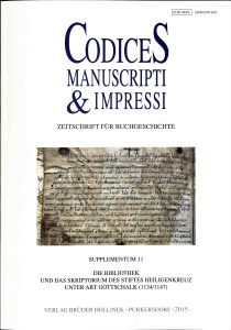 codices-manuscripti - titelblatt -